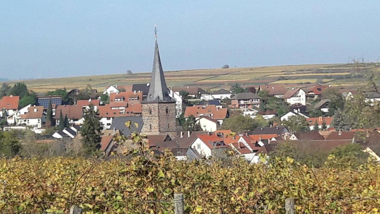 Ferienwohnung Zum Weinberg Grosskarlbach Eksteriør billede