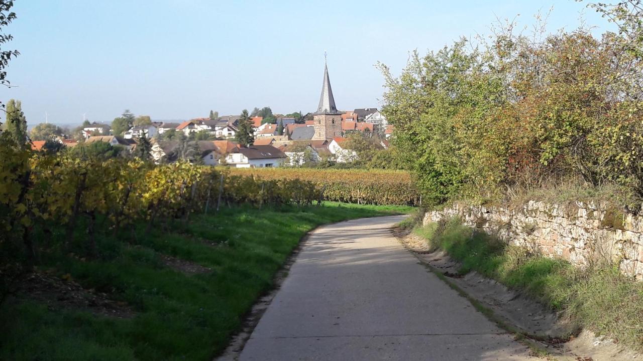 Ferienwohnung Zum Weinberg Grosskarlbach Eksteriør billede